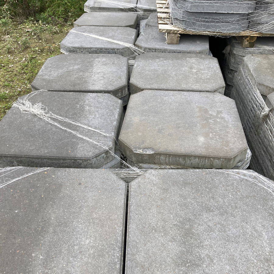 SquareLine® 50x50x6 cm Sort/Antracit Normal