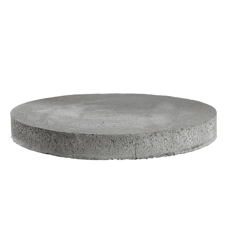 Runde fliser Ø80x7 cm Grå
