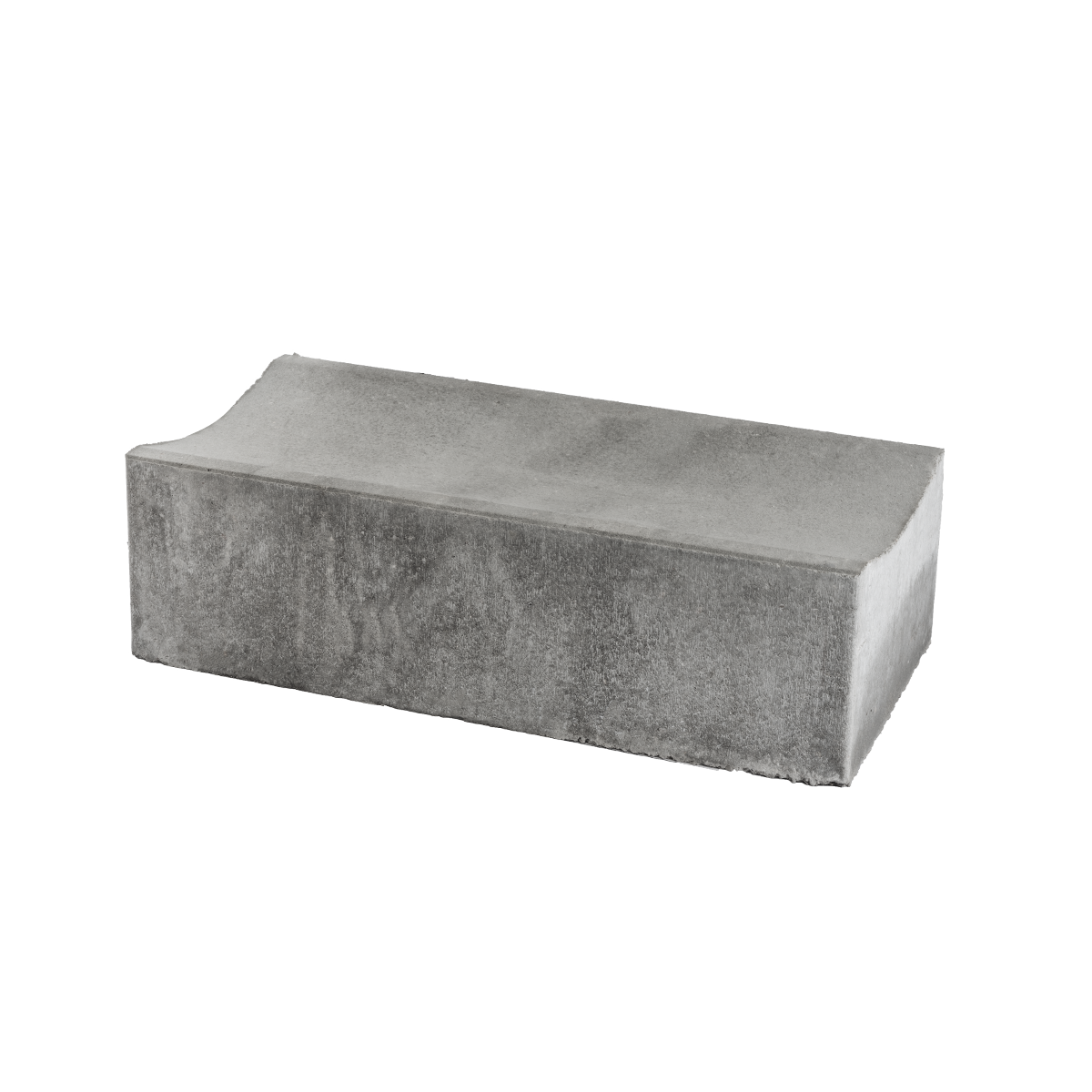 Muldensteine 30x60x15,5/17,5 cm Hoch Grau