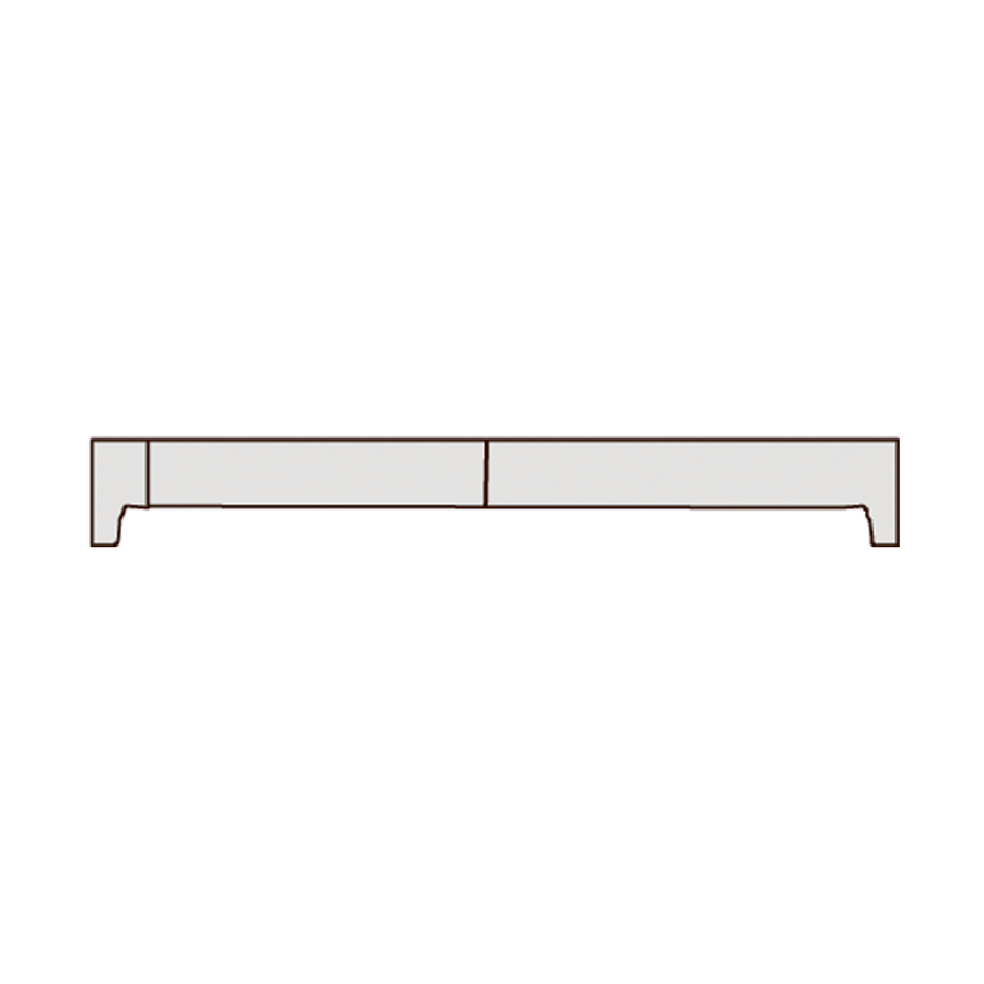 350 x 20 cm dæksel Type 2 gls m/60 cm hul