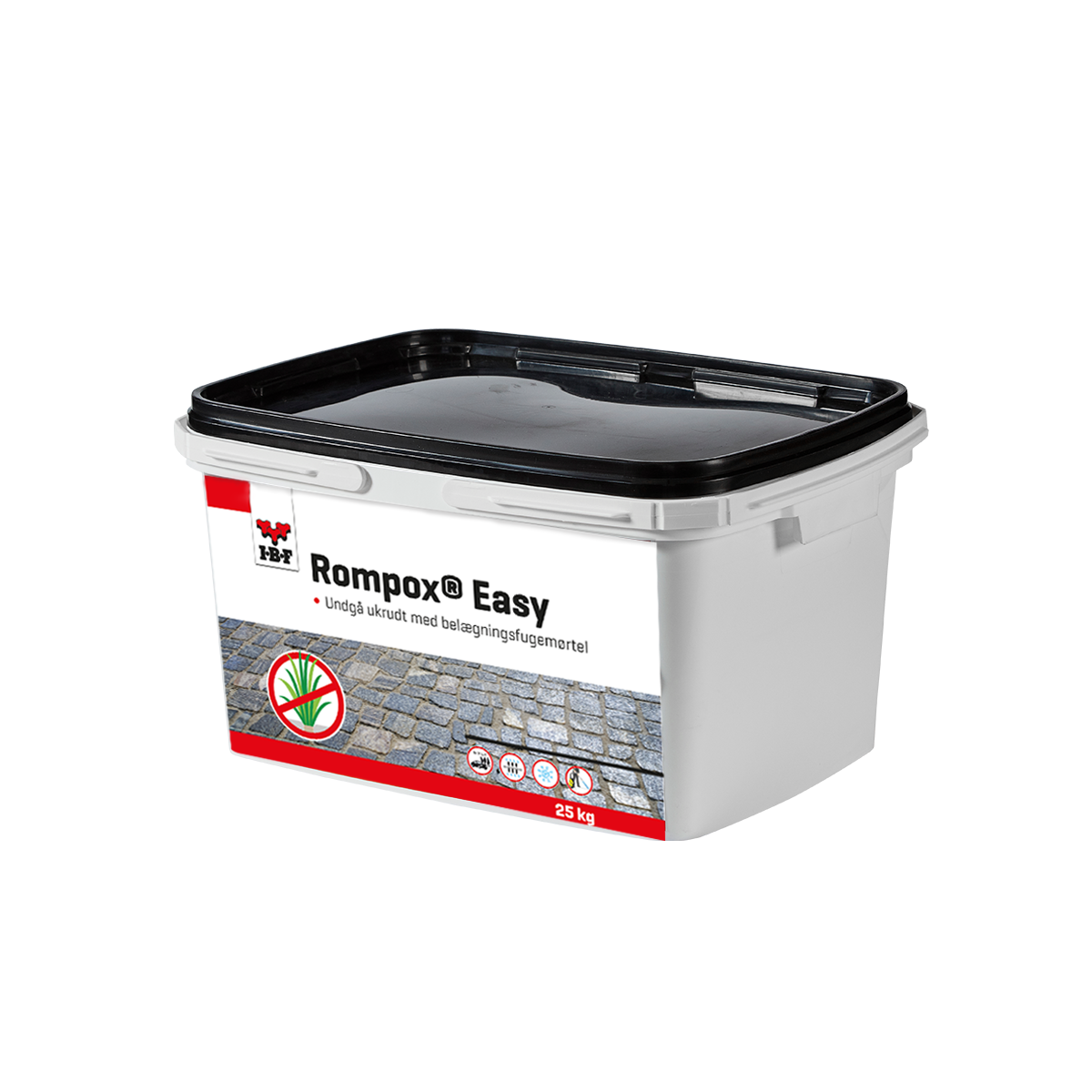 Rompox® Easy Sort-basalt (25 kg. spand)