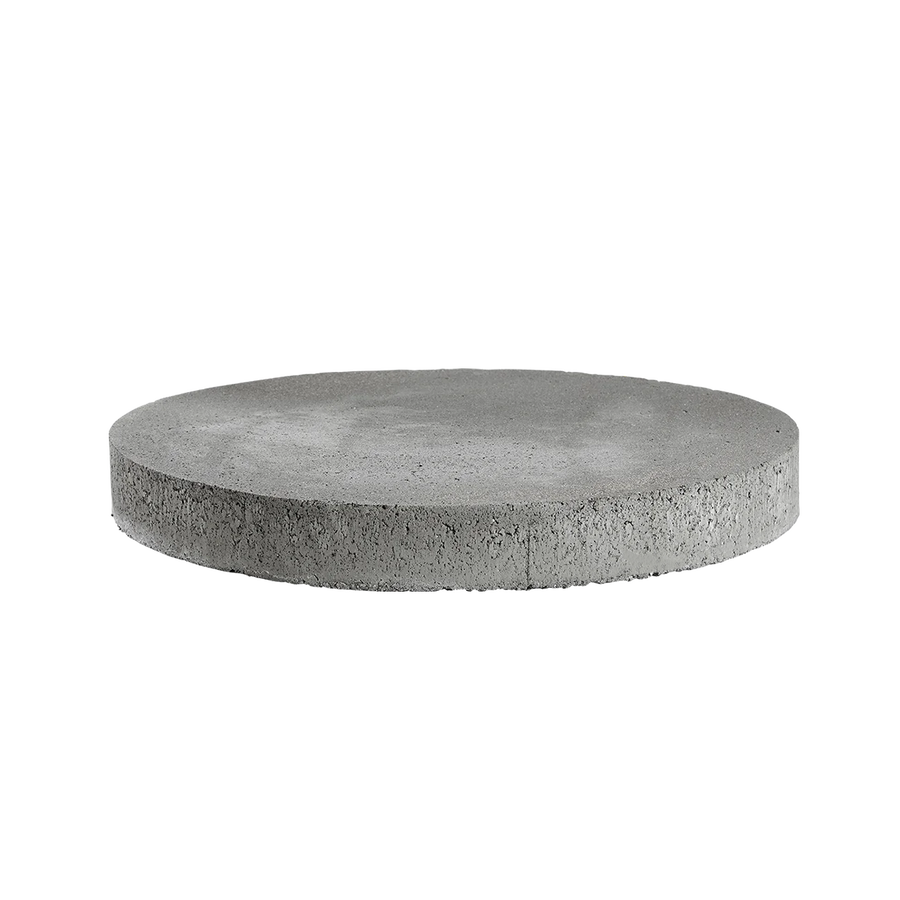 Runde fliser Ø60x7 cm Grå
