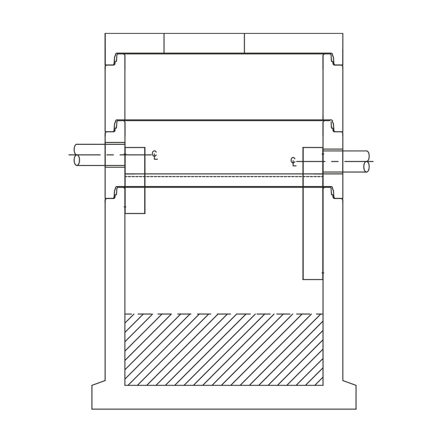 Unisep Fedtudskiller 10 l/s-200 cm