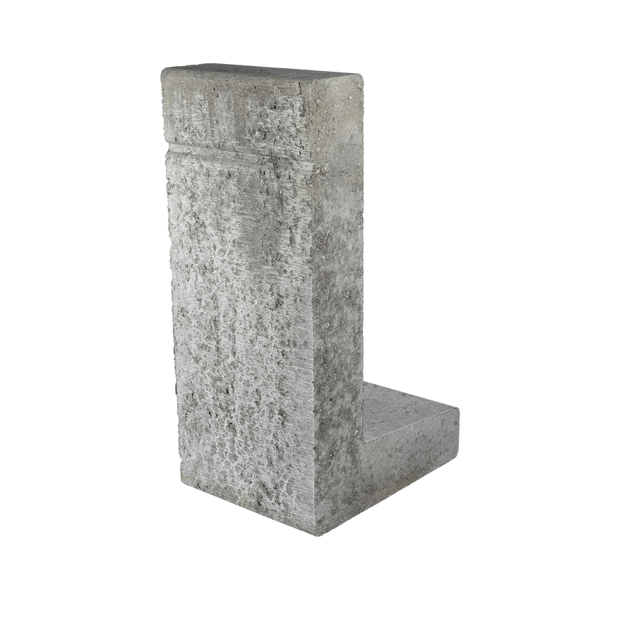 SB-Palisaden 33x25x58 cm Typ 2 Grau