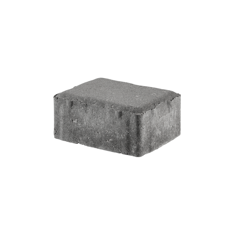 Nybrostein 14,5x10,8x6 cm Graumix Halbstein